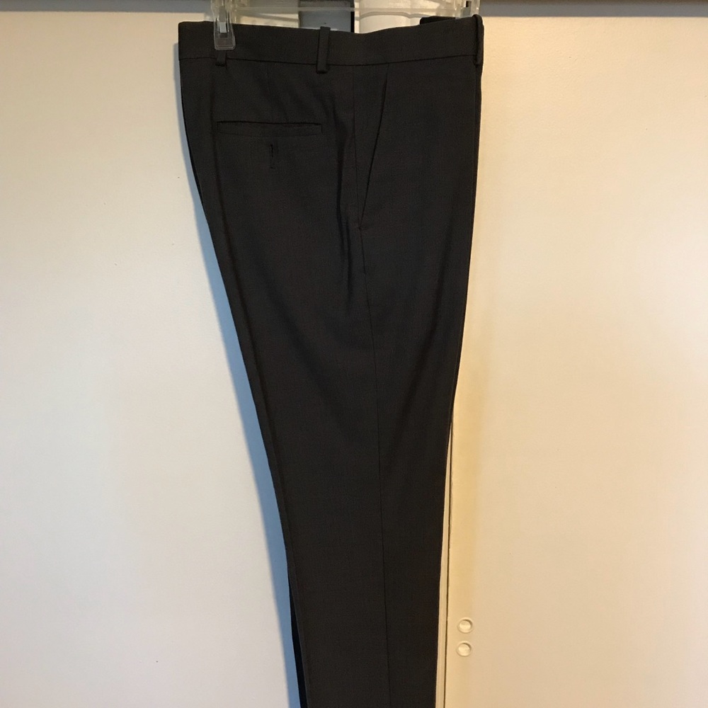 Gray Perry Ellis Slim Fit Pants